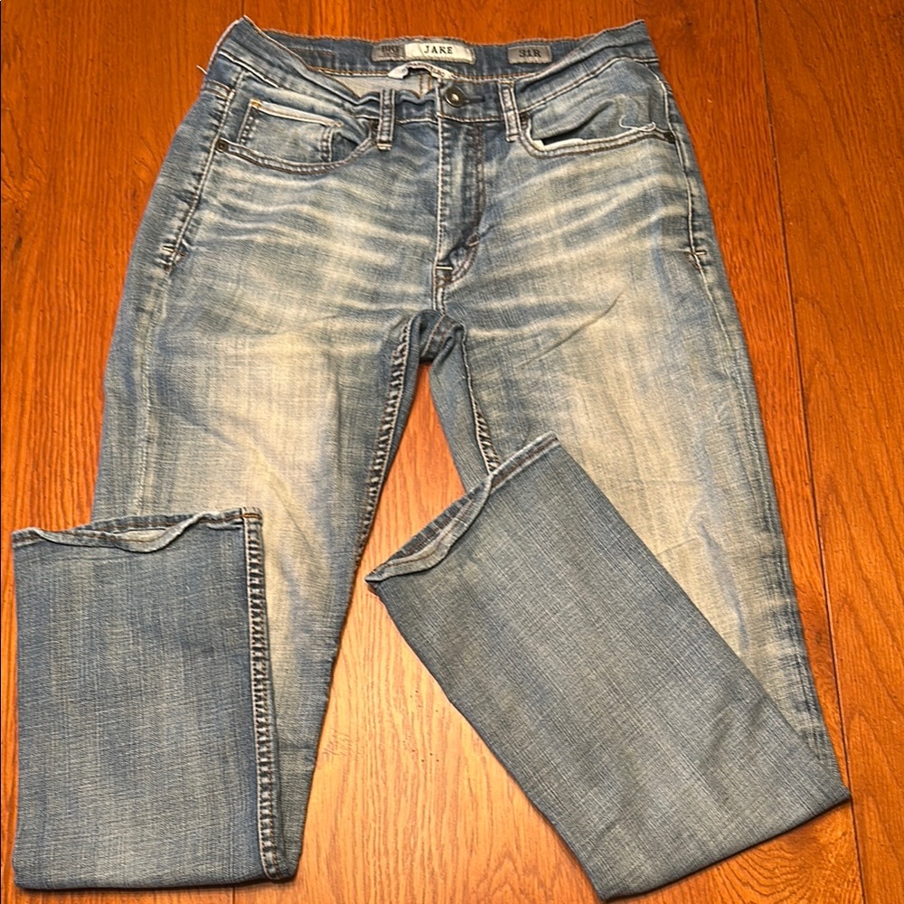 Buckle Light Blue Men's Jeans